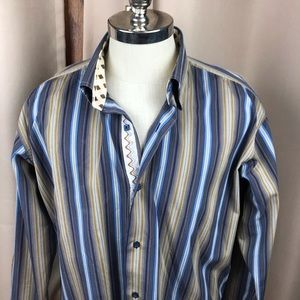 Visconti Uomo XLT button up multicolor